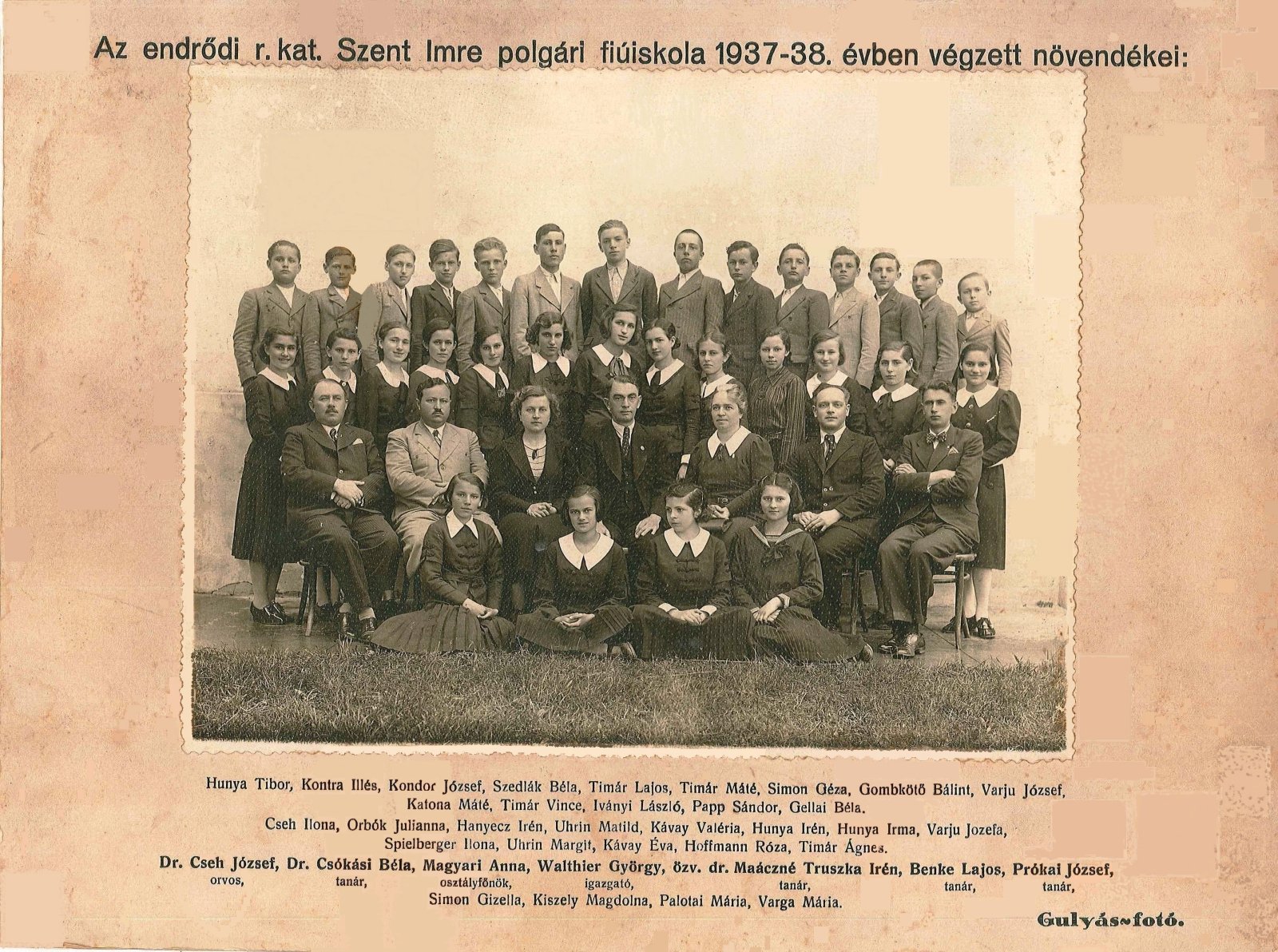 timar mate polgari skola 1937 1938